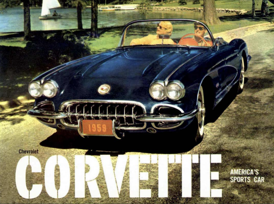 1959 Corvette Sales Brochures