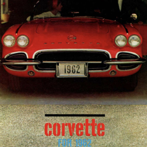 1962 Corvette Sales Brochures