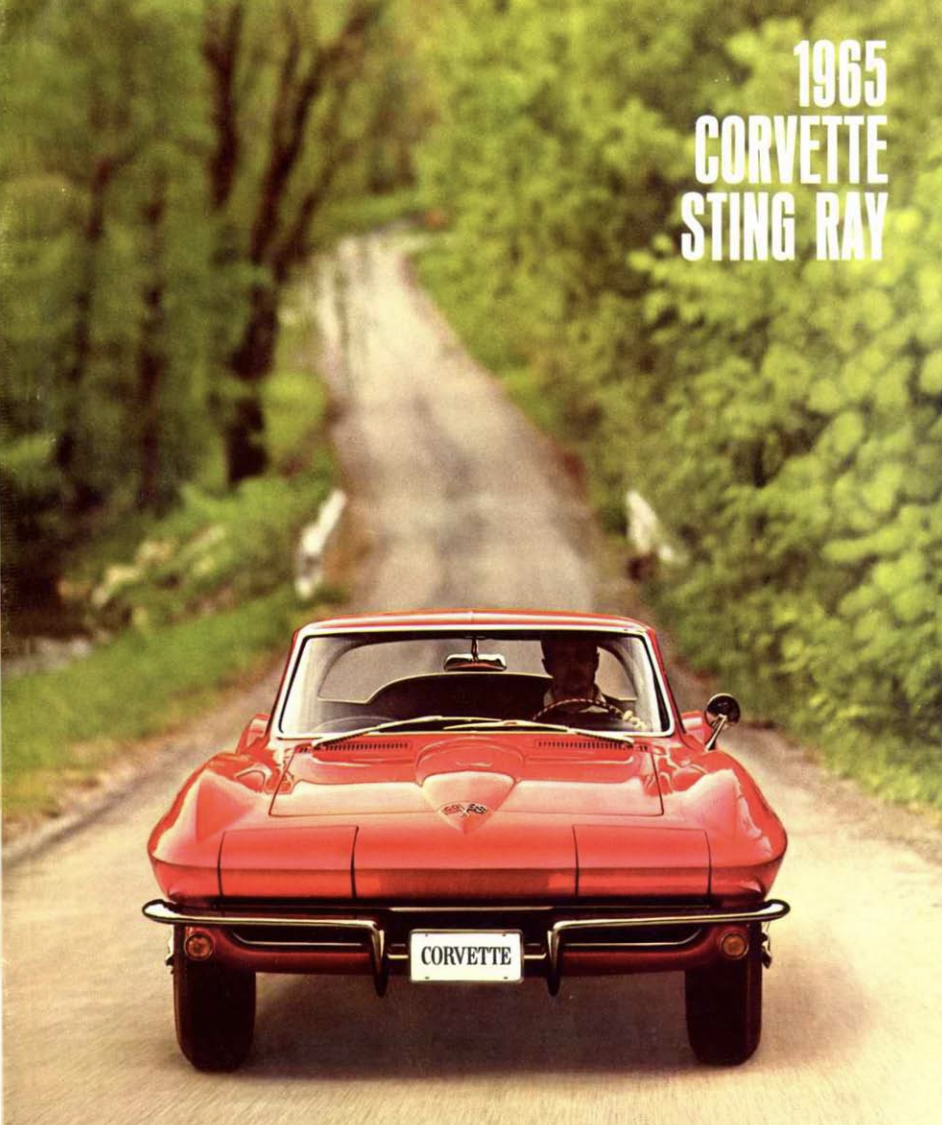 1965 Corvette Sales Brochures