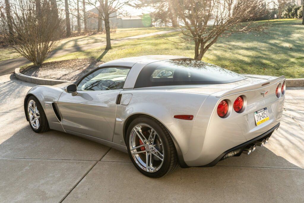 This 2007 Corvette Z06 has just 9,222 miles on its odometer.