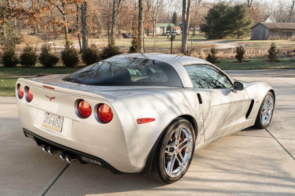 This 2007 Corvette Z06 has just 9,222 miles on its odometer.