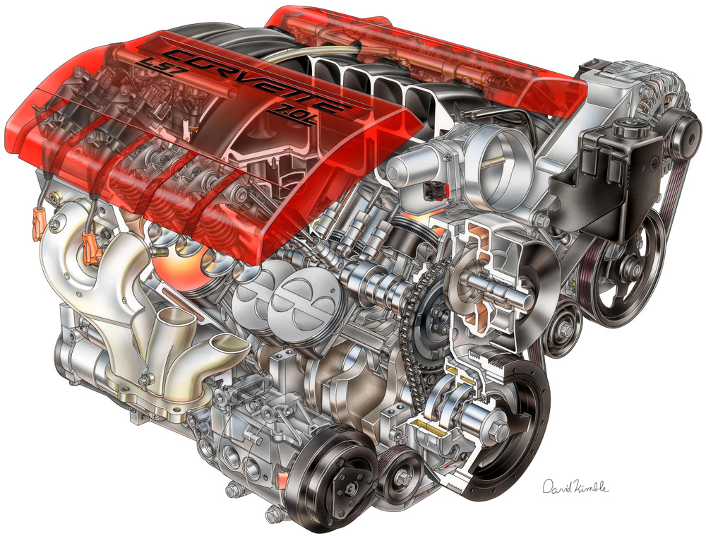 2013 LS7 (427CI) Engine