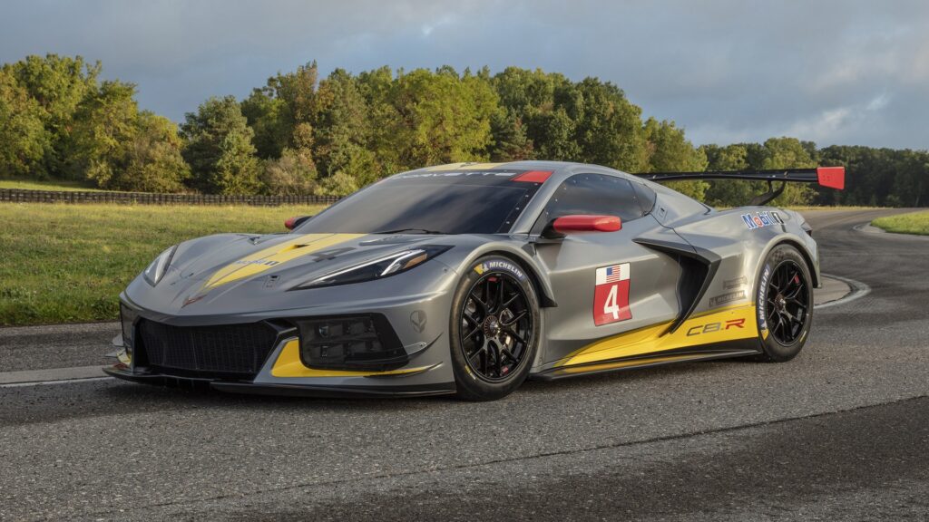 Pratt & Miller No. 3 C8.R Mid Engine Corvette Race Car piloted by Tommy Milner, Nick Tandy and Alexander Sims.