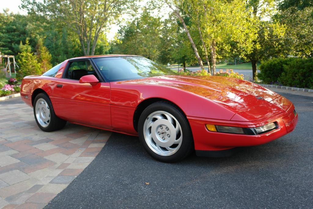 Red 1992 LT1 Corvette