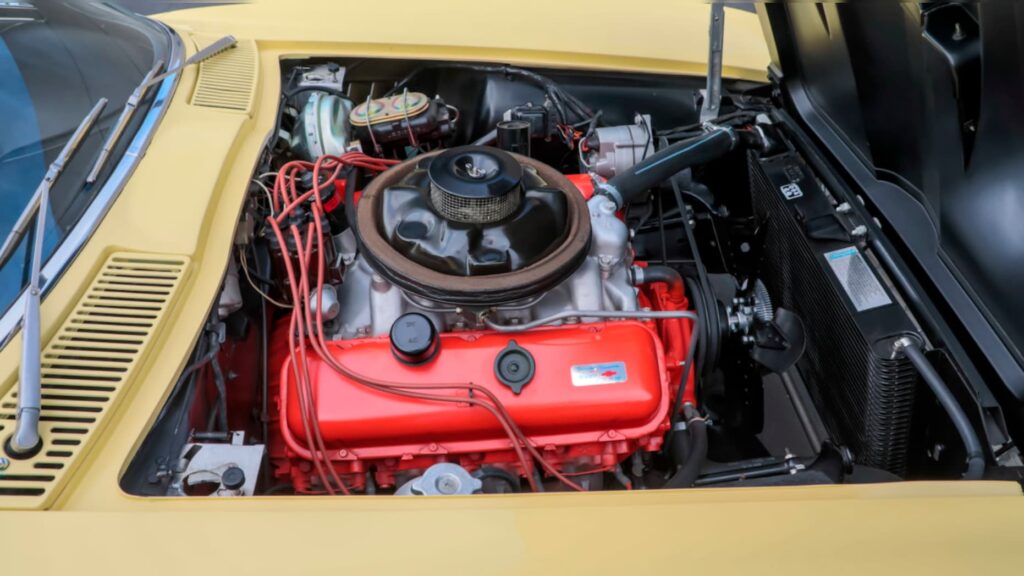 The 427 cubic-inch engine found in the L88 produced between 540-580 horsepower!