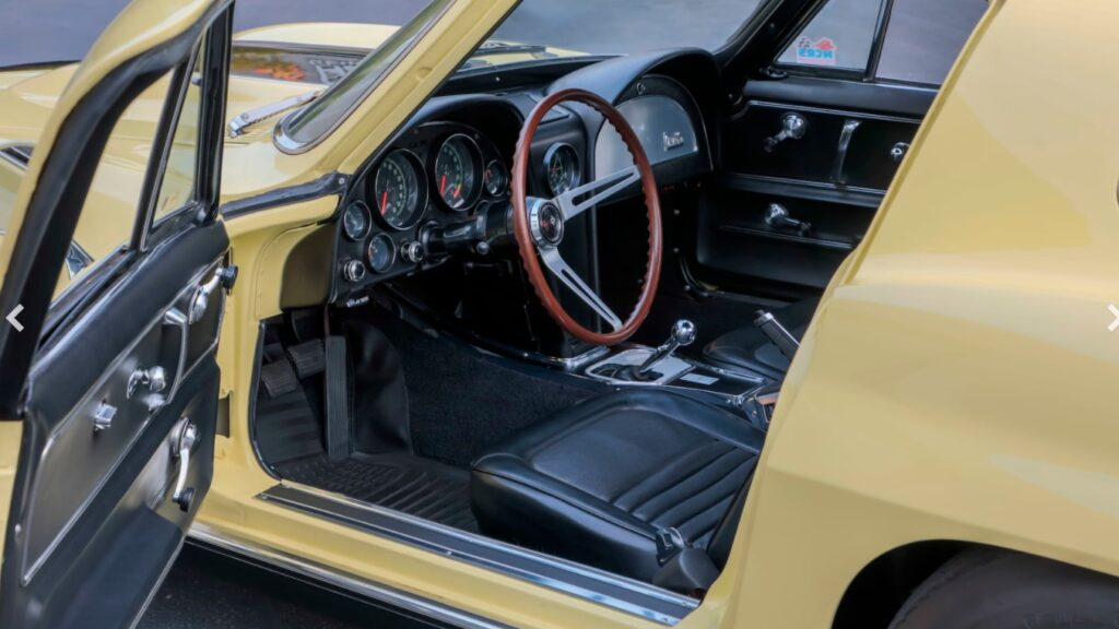 This meticulously restored Corvette is pristine both inside and out.