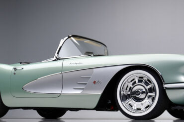 1959 Corvette Restomod Barrett Jackson Front View