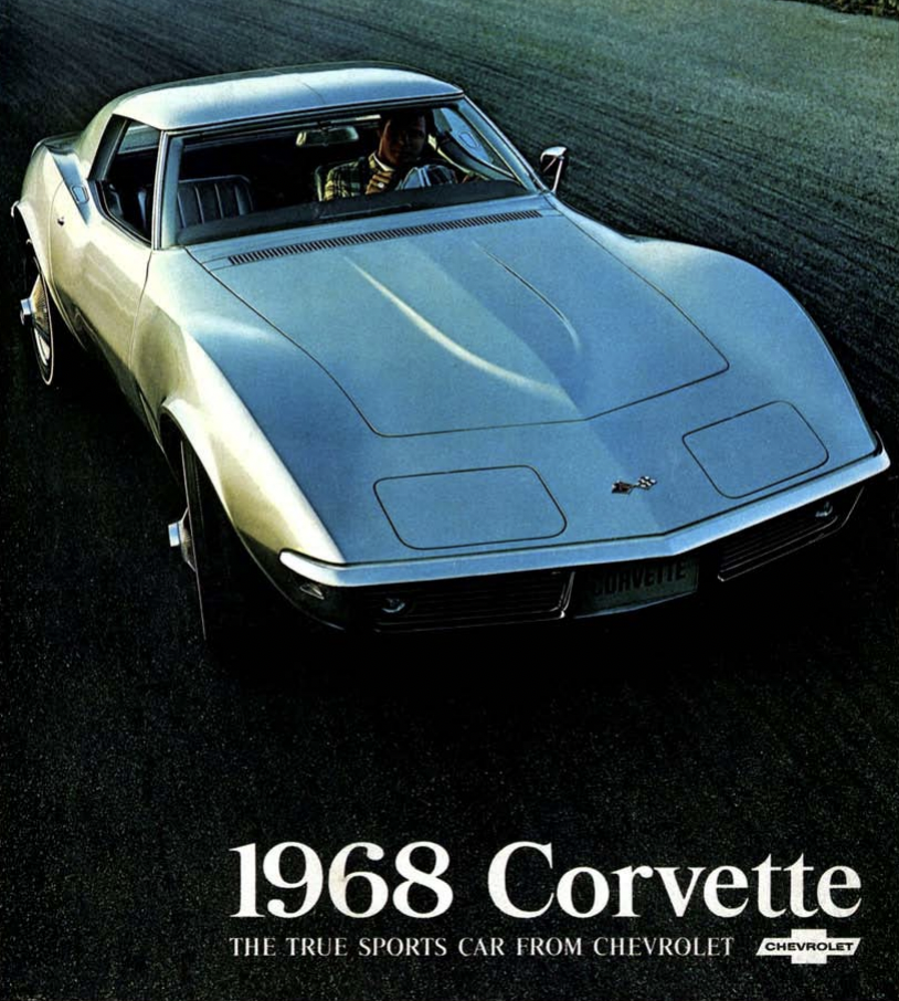 1968 Corvette Sales Brochures