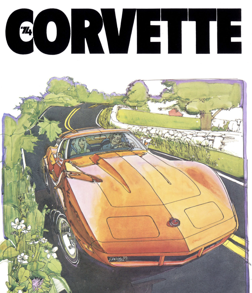 1974 Corvette Sales Brochures