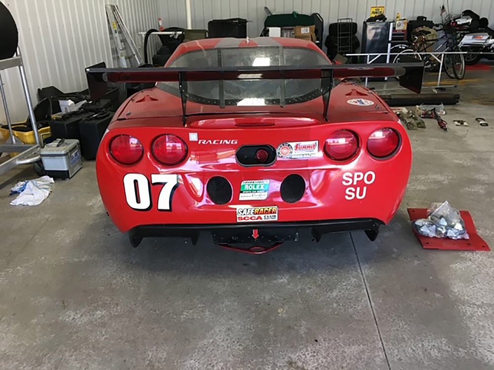 FOR SALE: A 2008 Corvette Grand-Am Race Car