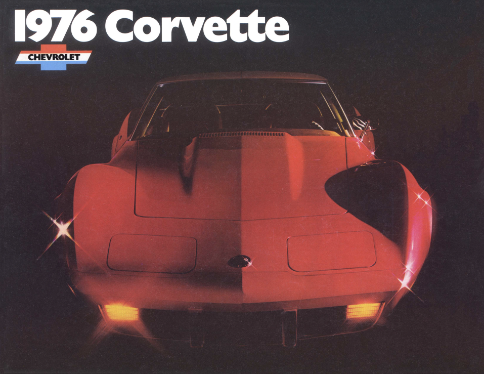 1976 Corvette Sales Brochures