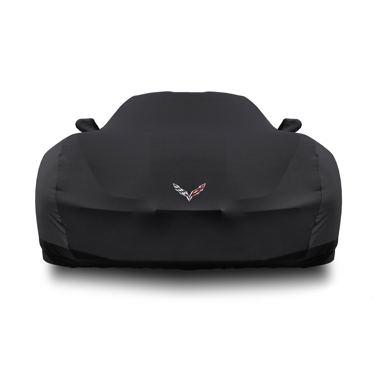 A view of a mystery corvette; meant to symbolize the 2023 C8 Corvette Z06
