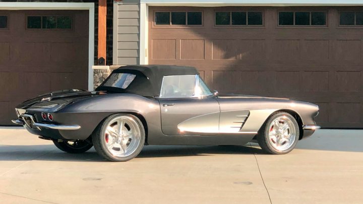 1961 Chevy Corvette Restomod sold at Mecum Orlando for $352k!