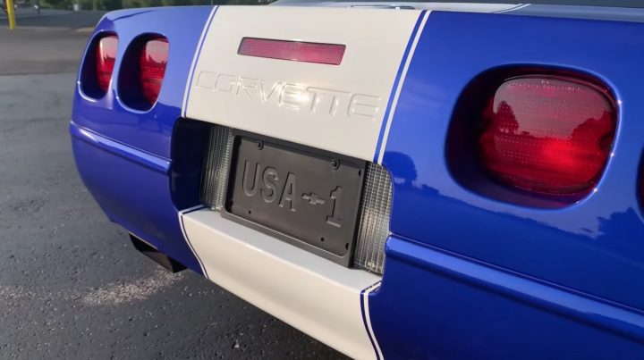 Donated 1996 Corvette Grand Sport at the NCM in Bowling Green, Kentucky