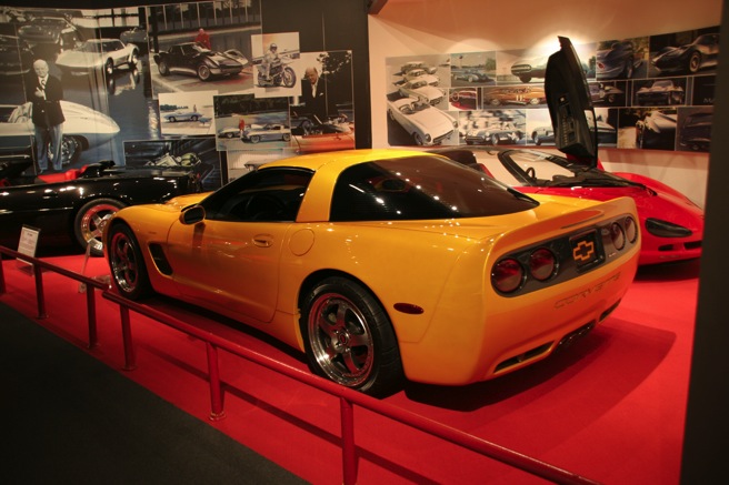 The 2001 Tiger Shark was developed as both a concept car and a custom body kit that could be ordered by fifth-generation Corvette owners.