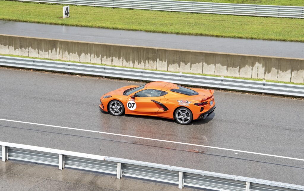 The 2020 Mid-Engine Corvette Stingray on track at NCM Motorsports Park. This thing was an absolute blast to drive!