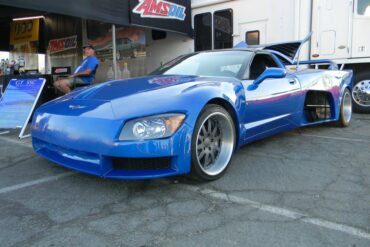 The GT-55C is a twin LT4-powered super car built around a C5 Corvette chassis.
