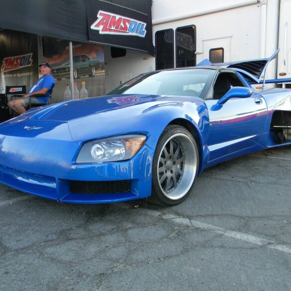 The GT-55C is a twin LT4-powered super car built around a C5 Corvette chassis.