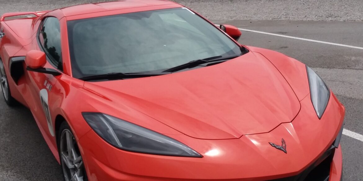 The 2021 Corvette Stingray at the NCM Motorsports Park. Try driving one - its an experience you'll never forget.