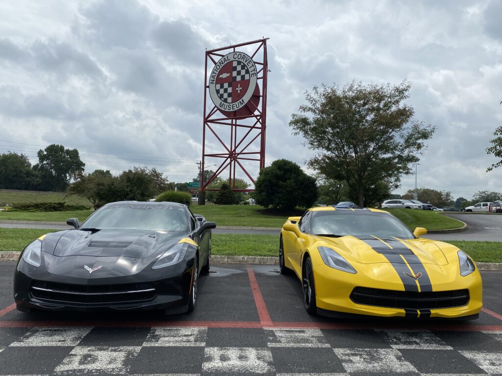 Both of these seventh-generation Stingrays performed beautifully on the 3.15 road course at the NCM Motorsports Park.