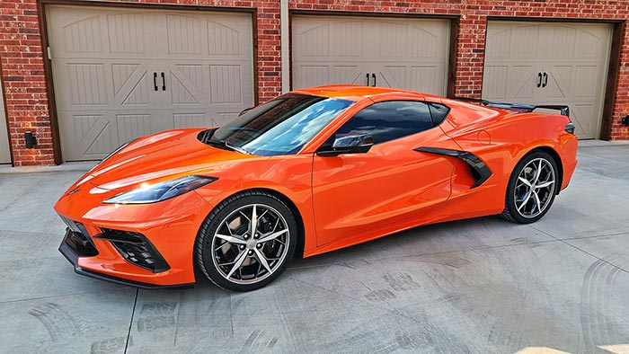 Just 1,255 Corvettes were finished in Sebring Orange for the 2021 MY - making it a rarer color for future, would-be collectors.