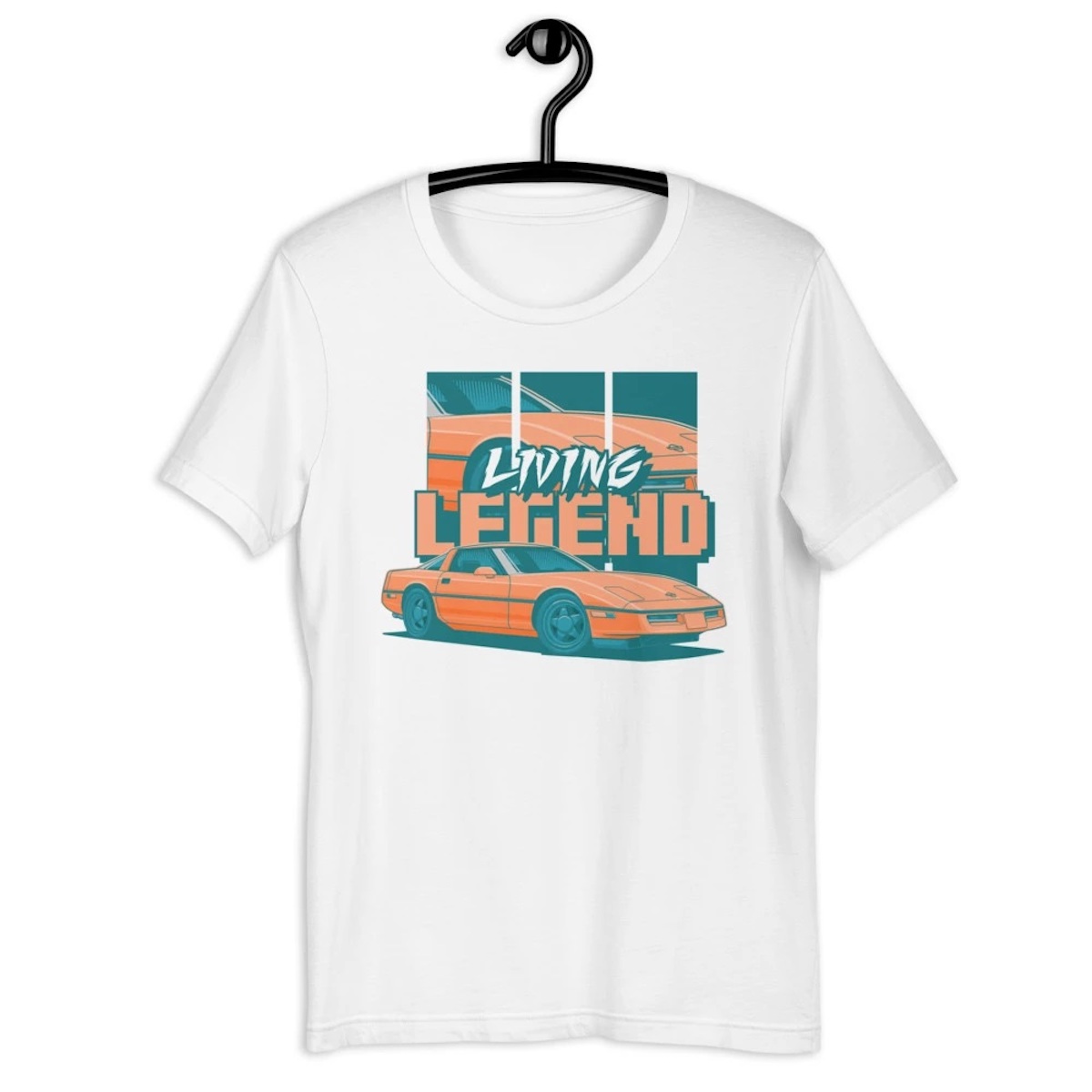 The 1996 C4 Corvette “Living Legend” shirt, available on 100MPH for $29.95 USD