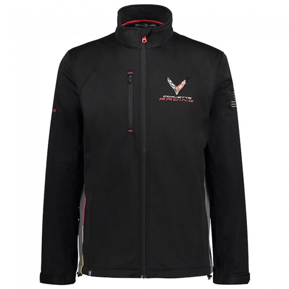 An official Corvette racing jacket, priced at $175.00 USD on Official Corvette Racing Store