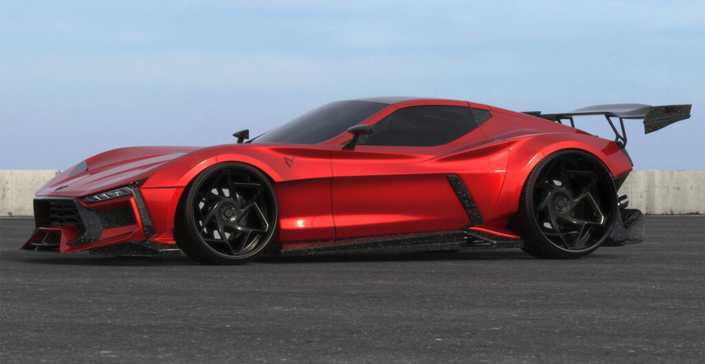 The Valarra Body Kit transforms your stock C6 into something truly exotic (looking).