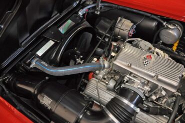 Close-up of 1964 Corvette L84 engine