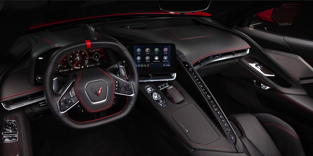 2022 Corvette C8 Interior.