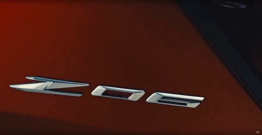 2023 Corvette C8 Z06 new badge