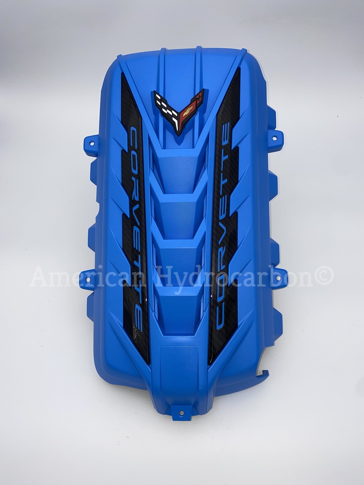 Rapid Blue C8 Corvette Engine Cover by American Hydrocarbon