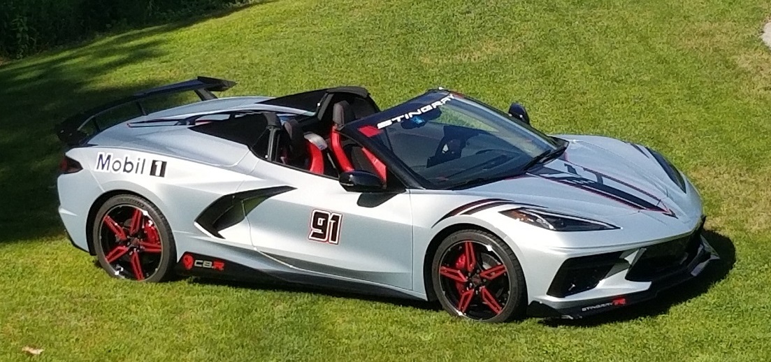 C8.R Edition Aero Package by American Hydrocarbon installed on C8 Corvette