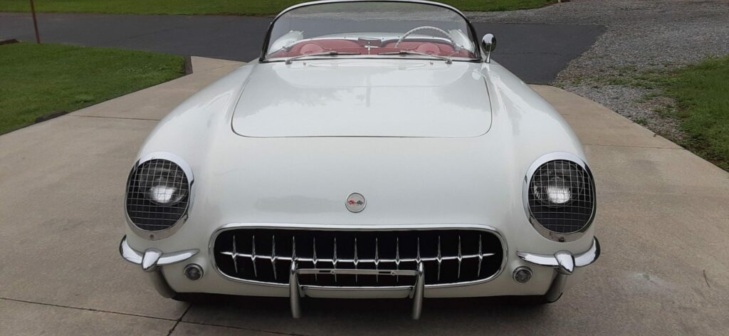 FOR SALE: A 1954 Chevrolet Corvette.