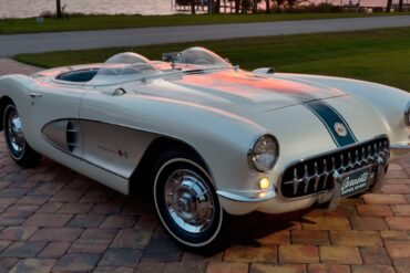 The 1957 Corvette Super Sport first introduced by GM at the New York International Auto Show in 1957.