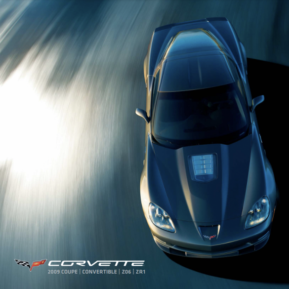 2009 Corvette Sales Brochures