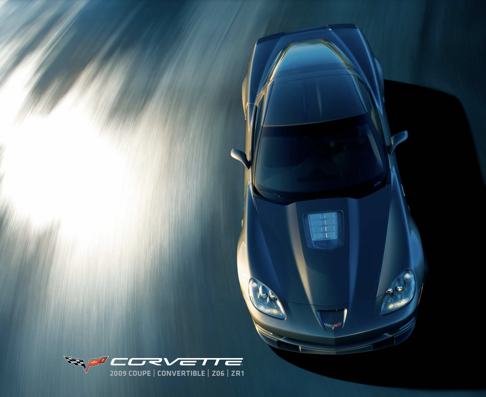 2009 Corvette Sales Brochures