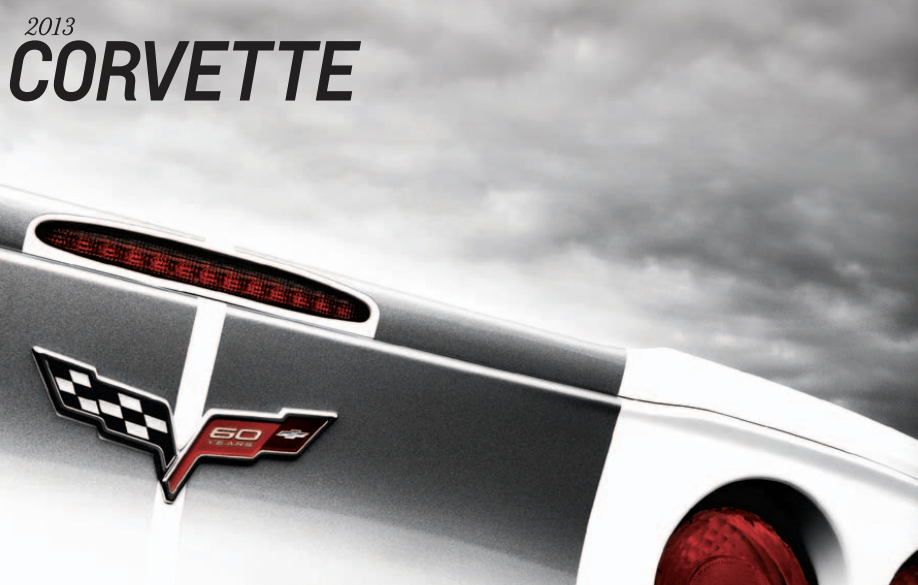 2013 Corvette Sales Brochure