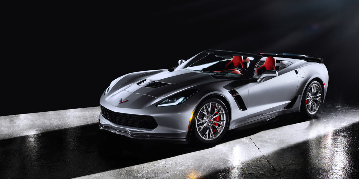 Cool Shot Of A 2015 Chevrolet Corvette Z06 Convertible