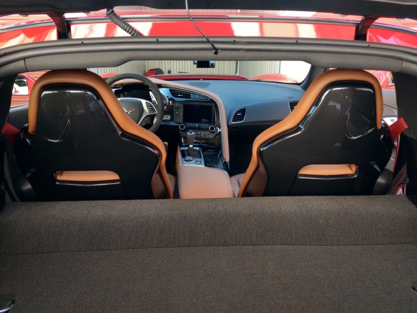 Corvette C7 Seat Back Panels by American Hydrocarbon