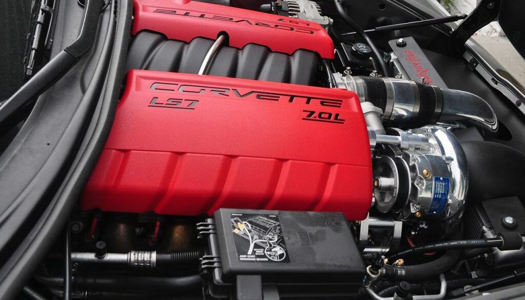 C6 Corvette LS7 7.0L Engine