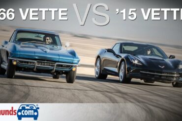 1966 Chevrolet Corvette Sting Ray vs 2015 Chevrolet Corvette Stingray