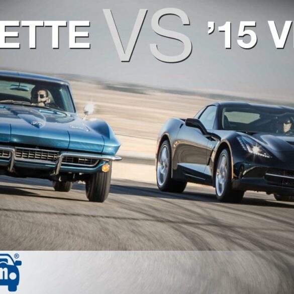 1966 Chevrolet Corvette Sting Ray vs 2015 Chevrolet Corvette Stingray