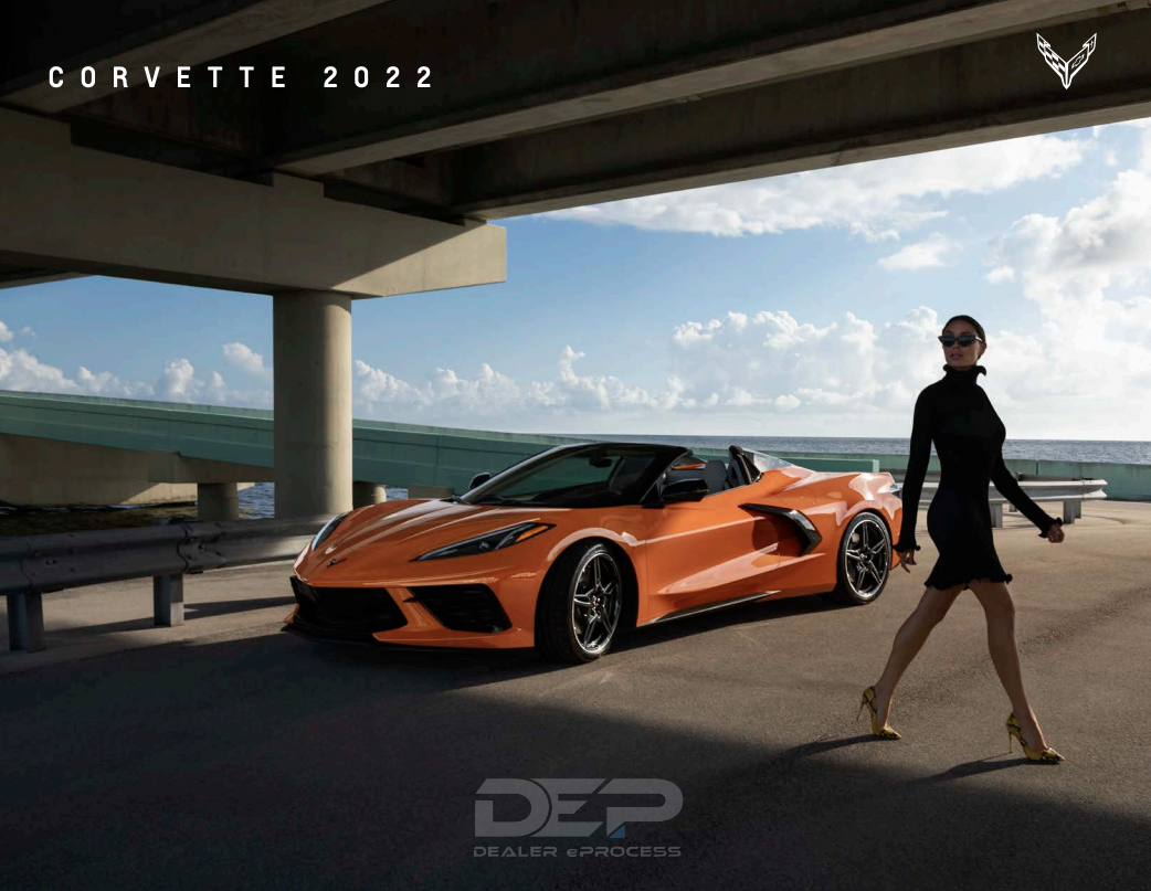 2022 Corvette Sales Brochure