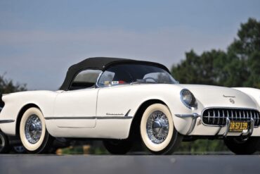 White C1 1953 Corvette Roadster