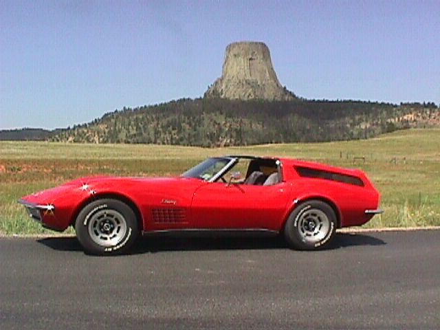 The original "Kammback Corvette" designed by Chuck Miller.