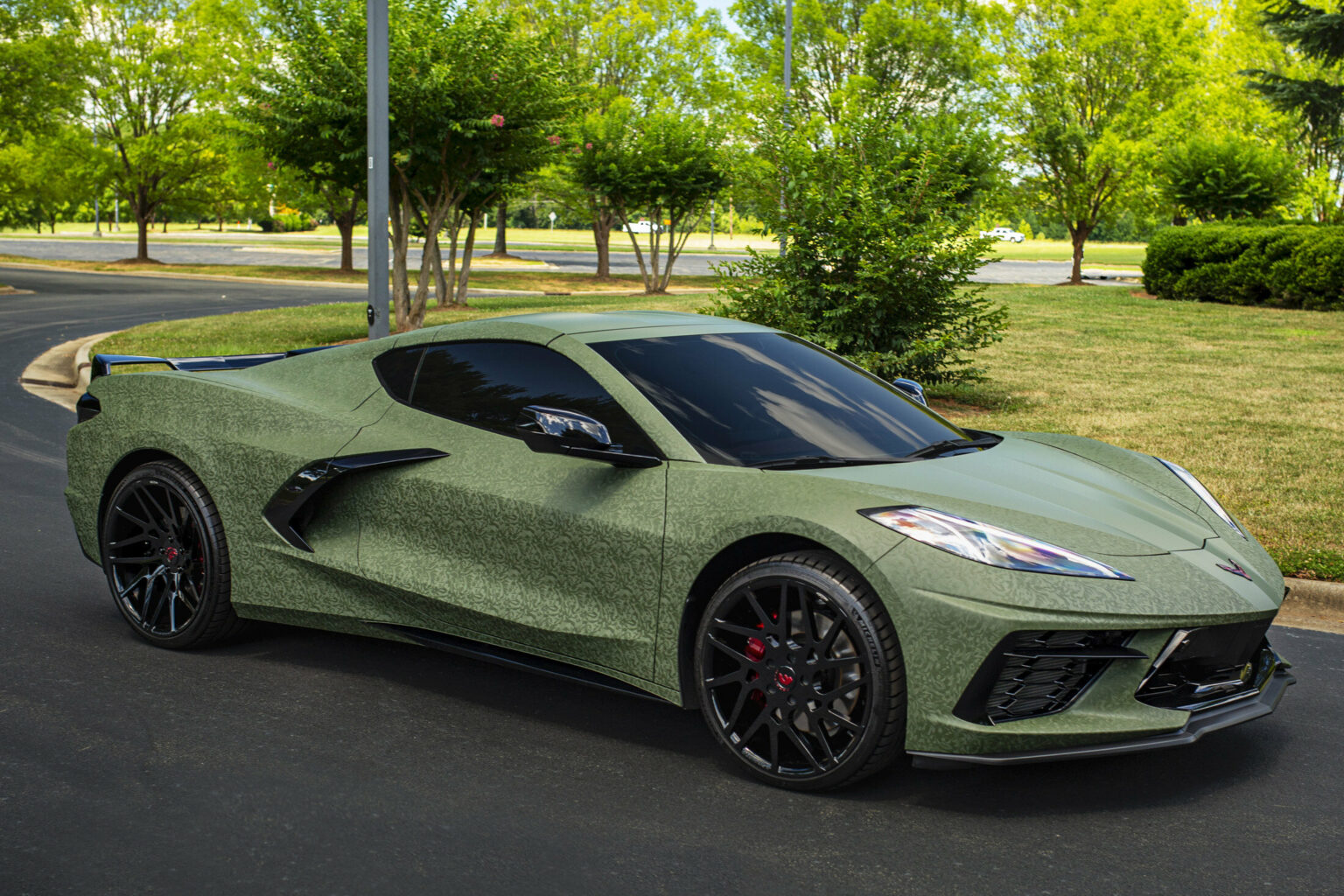 Henry Ruggs III 2020 C8 Corvette