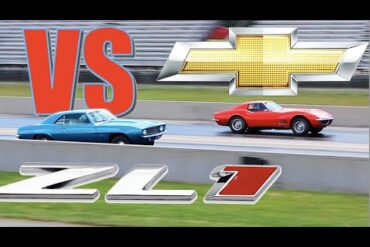 Drag Race: 1969 Corvette 427 L88 vs 1969 Camaro 427 ZL1