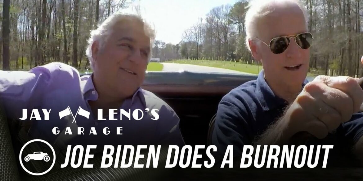 President Joe Biden Takes His Corvette Stingray For A Spin