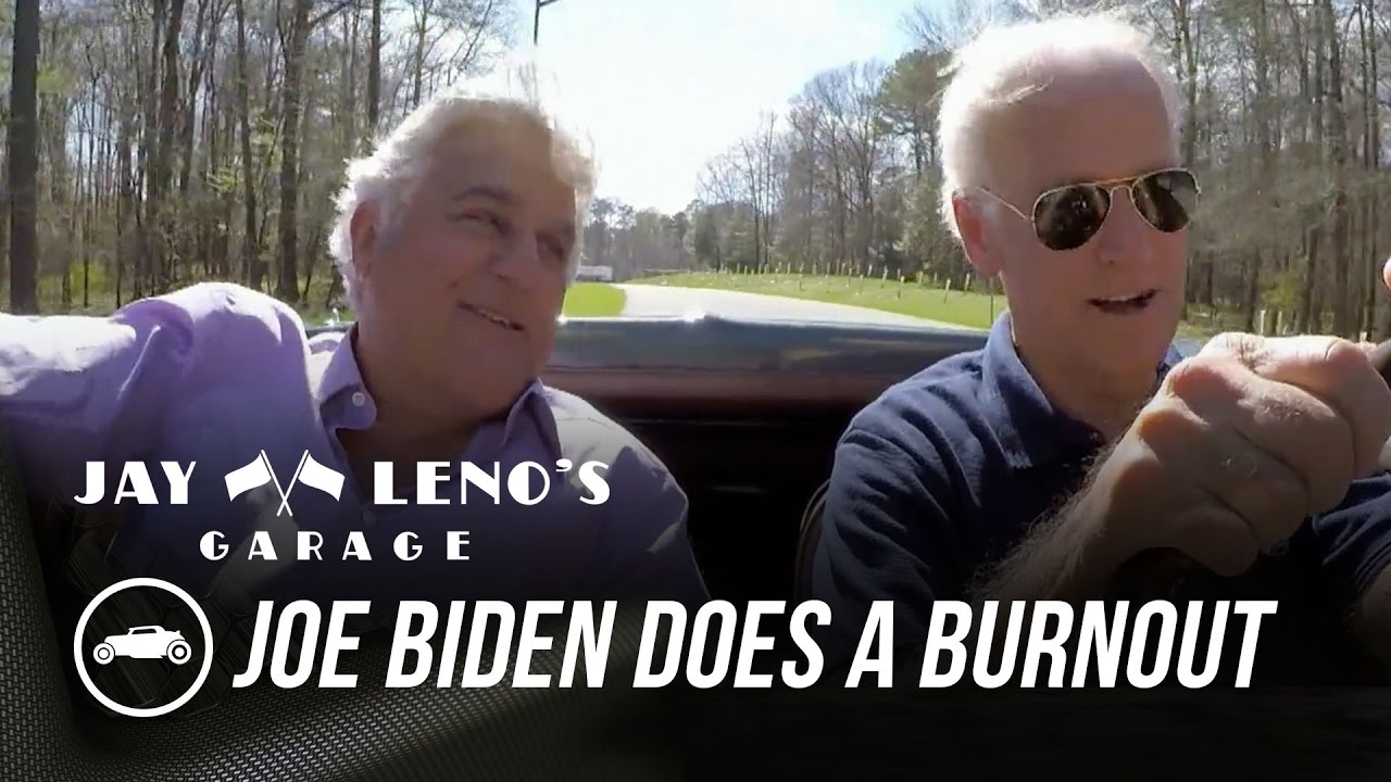 President Joe Biden Takes His Corvette Stingray For A Spin